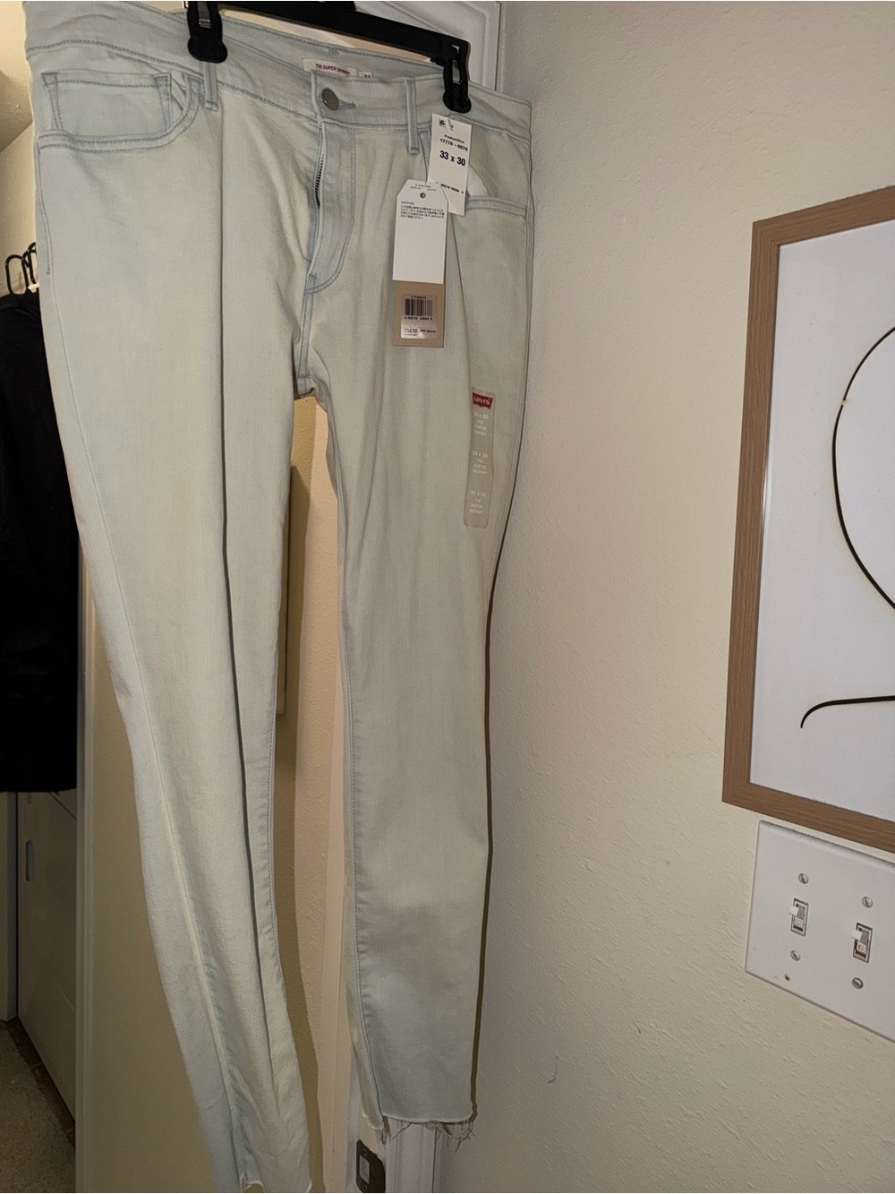 Levi's Women's Skinny Jeans in Pale Mint